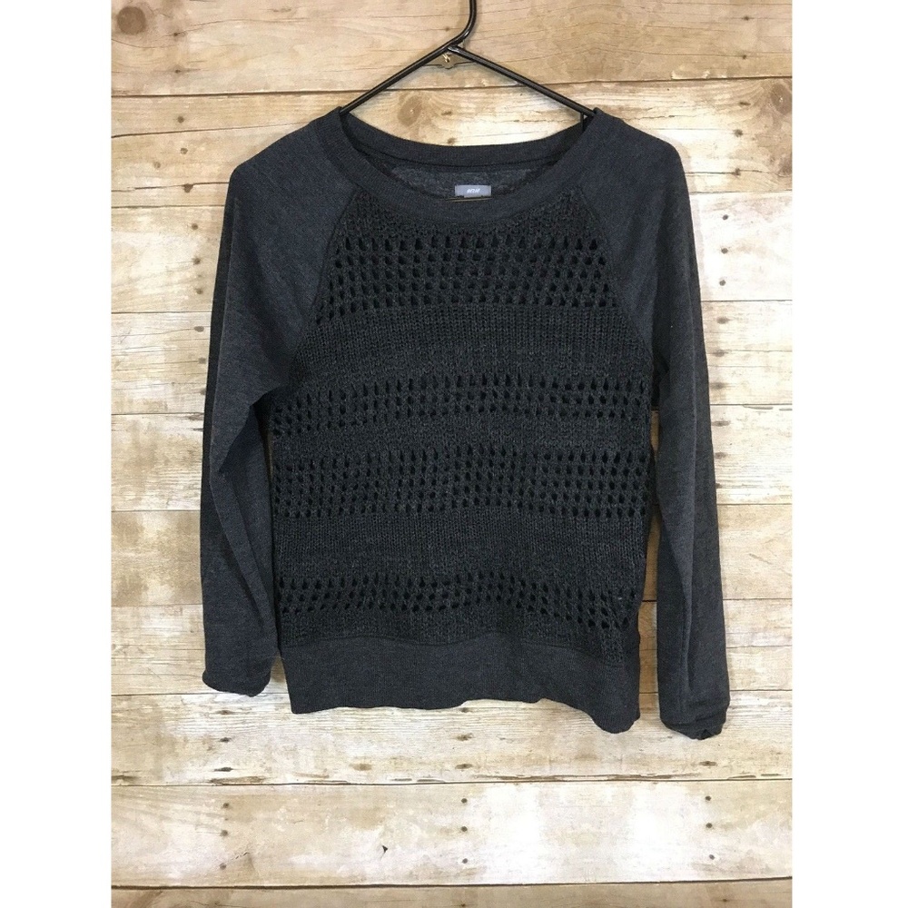Aerie Womens Open Holes Knit Sweater Size S